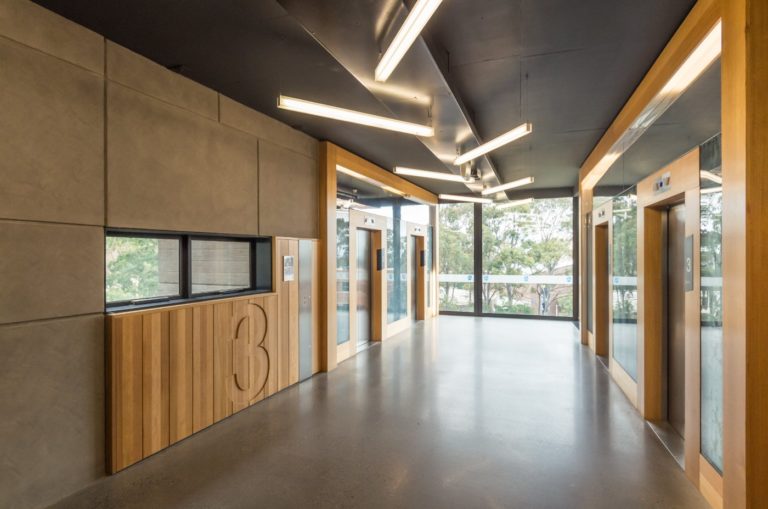 Refurbished school building Interior