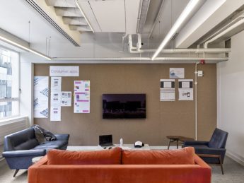 Yoyo Wallet refurbished meeting area
