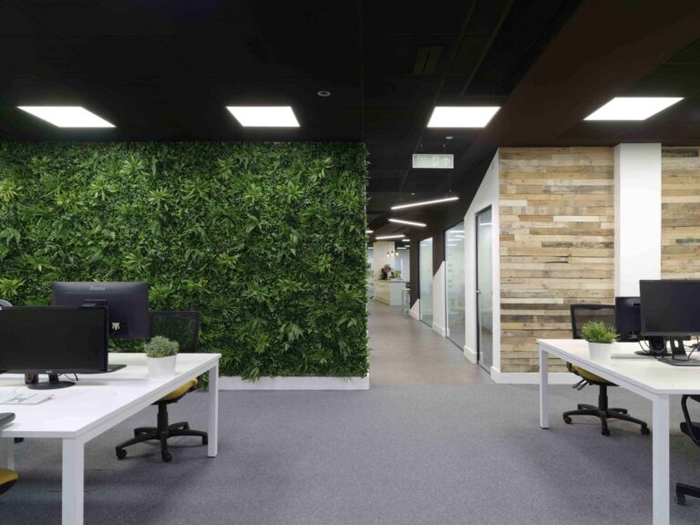 Living wall in office
