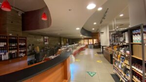 Whole Foods Market Kensington specialty section before the fit out